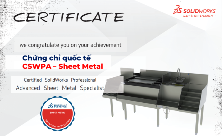 Ôn thi chứng chỉ quốc tế CSWPA-SM (Sheet Metal)