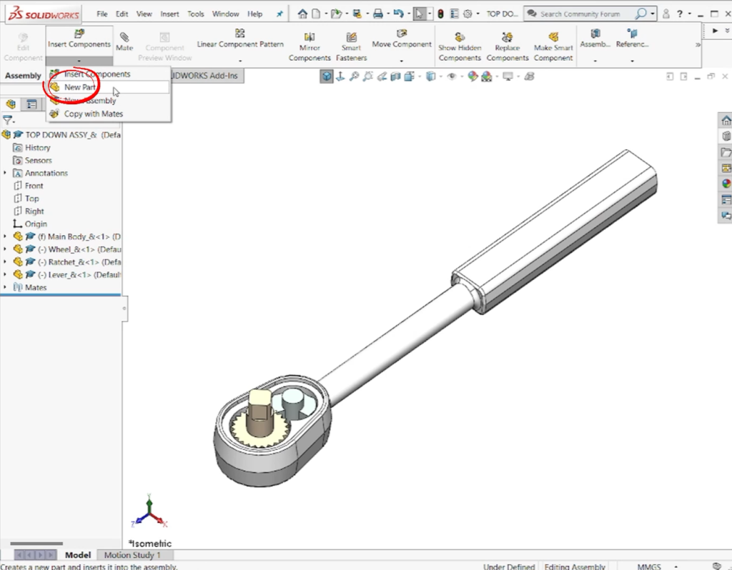 Thêm một Component mới