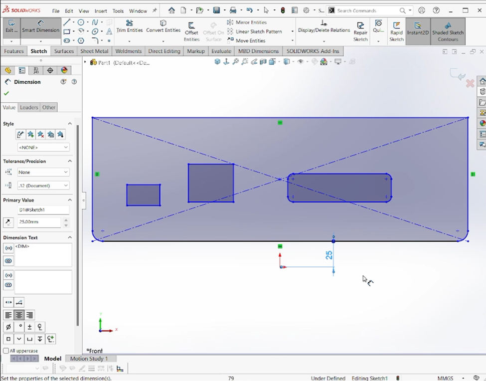 Fully Define Sketch - 01