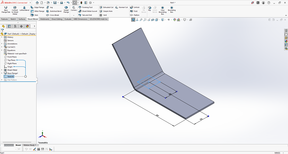 Cut Sheet Metal - 01