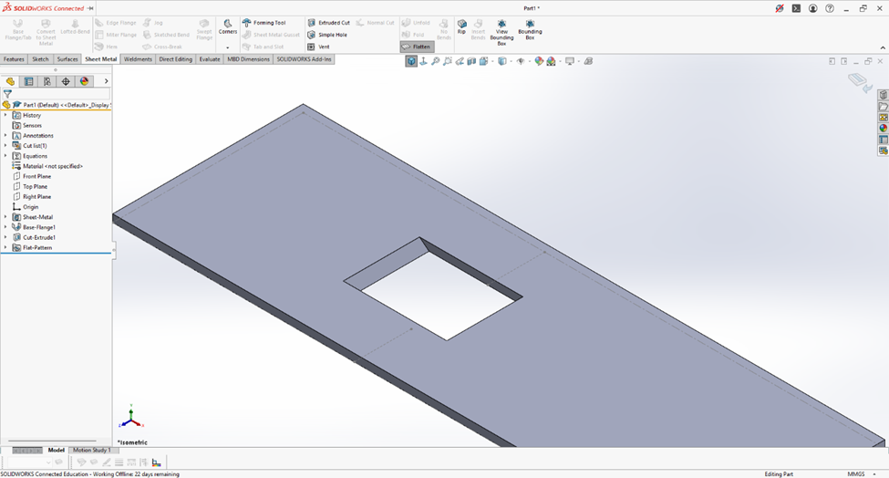 Cut Sheet Metal - 03