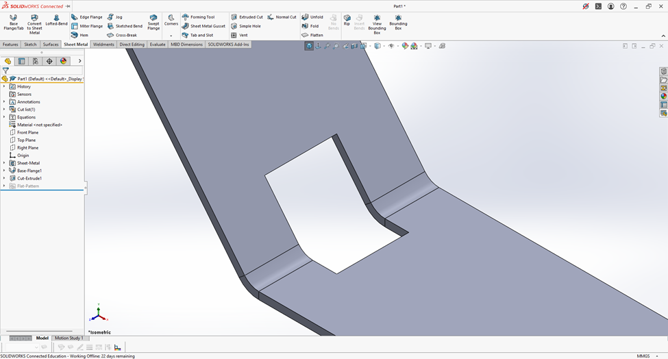 Cut Sheet Metal - 05