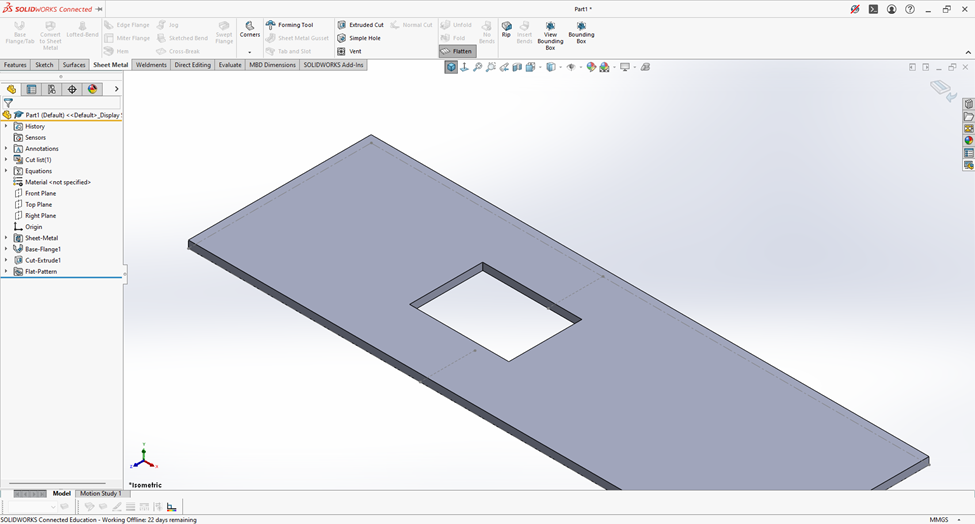 Cut Sheet Metal - 06